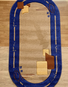 Синтетичний килим Frize Vrezanny 5858A beige - высокое качество по лучшей цене в Украине.